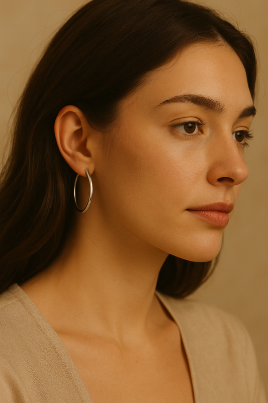 Cerchi Lisci in oro bianco