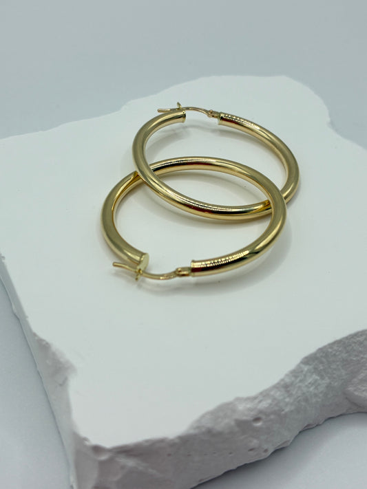 Cerchi Lisci in oro giallo